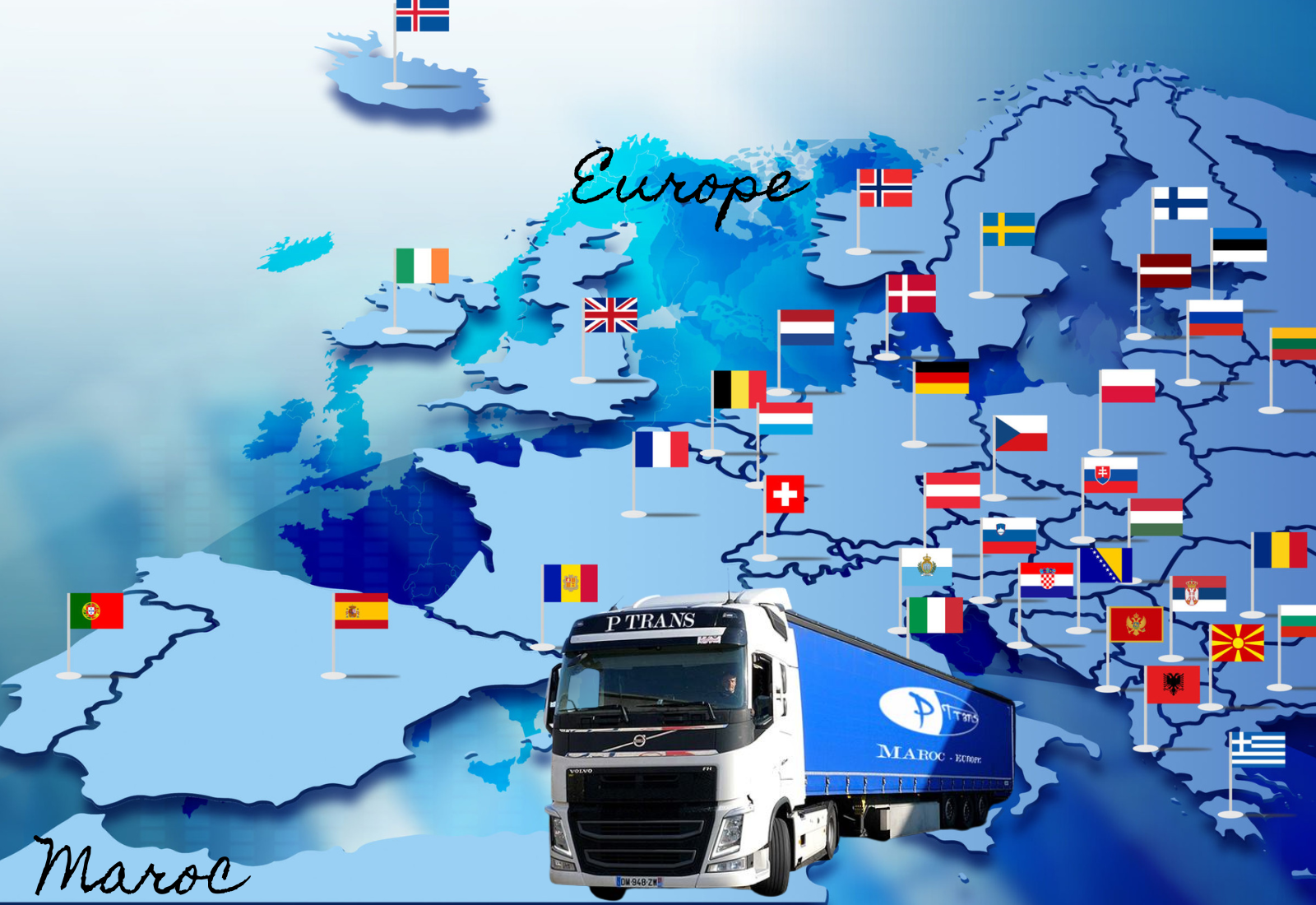 transport international routier Espagne Maroc 1